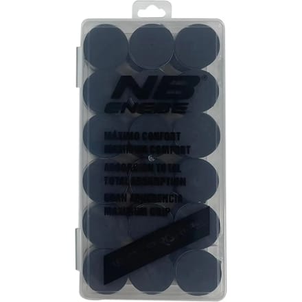 Set van 18 overgrips Glad Enebe Black ÚNICA
