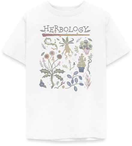 Harry Potter Herbology Botanisch Kruiden Ontwerp T-Shirt Tiener