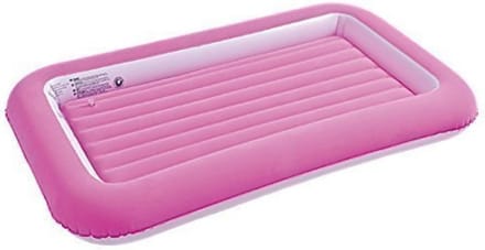 Opblaasbare kindermatras voor peuters - Roze luchtbed voor camping en reizen