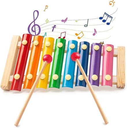 Houten Xylofoon en Percussie Speelgoed voor Baby's Montessori