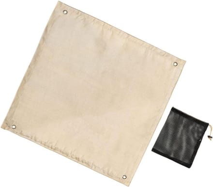 Vuurvaste deken - Brandwerende mat - Buiten koken - Hittebestendig glasvezel - 45x45 cm - Multi