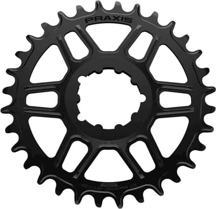 Praxis Kettingblad 1x MTB DM 34T 3mm-offset 10/11/12sp