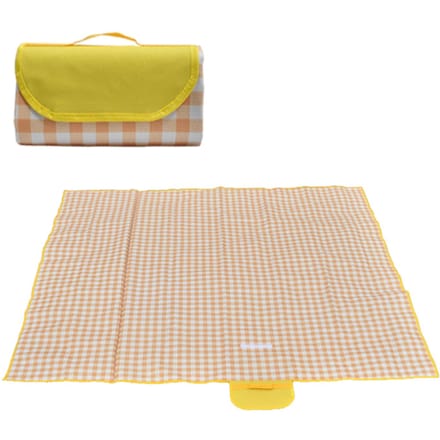 6.5 x 6.5 FT Picknickdeken Outdoor Extra Groot Opvouwbare Picknickmat Waterdicht Zanddicht Tuin Type 2 geel