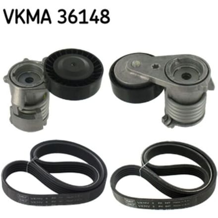 Poly V-riem set SKF VKMA 36148