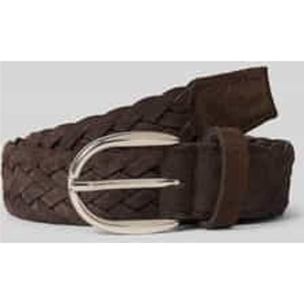 Riem in vlechtlook met logodetail