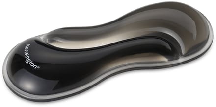 Slim Duo Gel Muis/Trackball Polssteun - Ergonomisch Ontwerp - Zwart