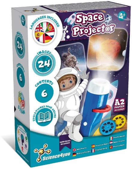 Science4you - Space Projector For Kids - Educational Toy (7 Languages)