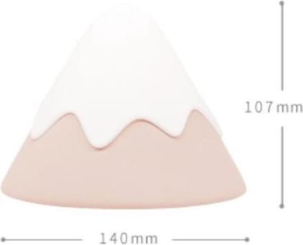 MUID SnowMountain - Nachtlampje - Roze
