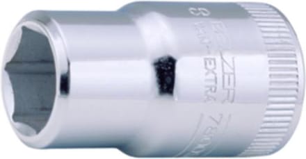 Bahco Dopsleutel 1/2" Zeskant - Glans - 11 mm