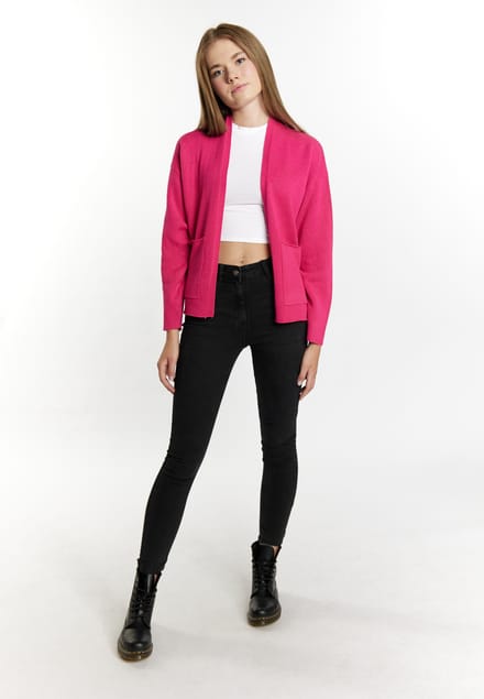 Mymo Gebreid vest Dames roze