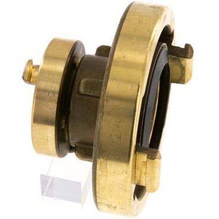 52-C (66 mm) - 25-D (31 mm) Messing Storz verloopstuk
