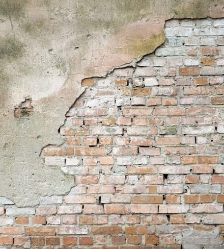 Fotobehang - Grunge Wall 225x250cm - Vliesbehang