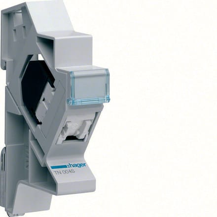 Hager Patchmodule Modulaire Stekker - TN004S - E2RGX