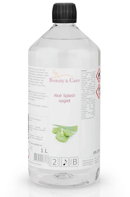 Aloë Splash opgiet - Beauty & Care - 1 L. new