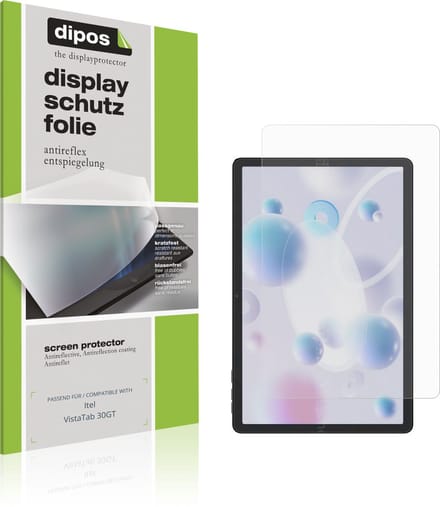 dipos – 2x Matte Beschermfolie geschikt voor Itel VistaTab 30GT | Krasbestendige & antireflecterende Screenprotector Ultra-Thin