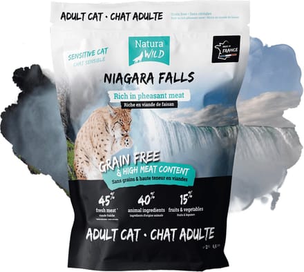 Natura Wild Niagara Falls - Graanvrije Kattenbrokken - 12kg