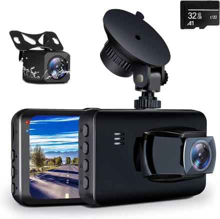 Dual Dashcam - Dashcam Voor en Achter - Auto Camera Dashcam - Dashcam Auto - Dual Dashcam voor Auto