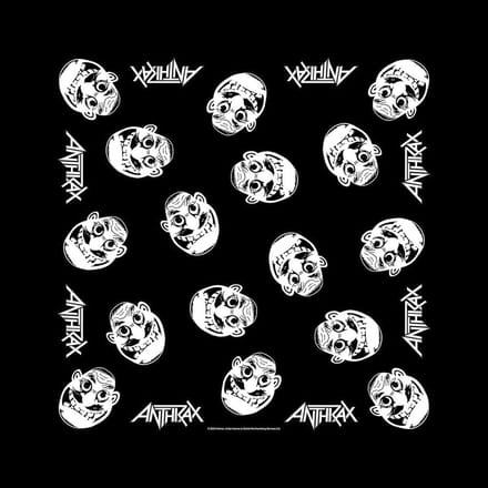 Anthrax - Not Man Bandana - Zwart
