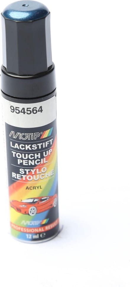 Motip 954564 - Auto lakstift - Blauw Metallic - 12 ml
