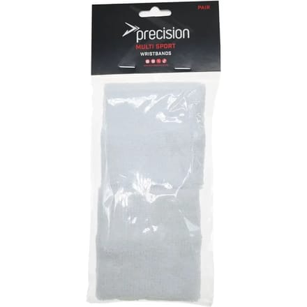 Precision Training Polsbanden Katoen Wit 2 Stuks One-size