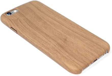 Hout hoesje lichtbruin Geschikt voor iPhone 5 / 5S / SE