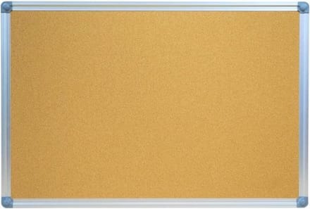 Kurk24 Kurk prikbord - aluminium lijst - 90 x 60cm
