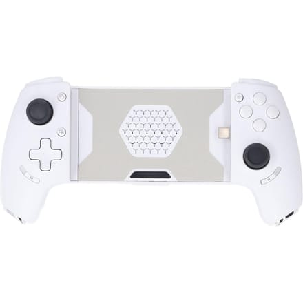 Mobiele Gamecontroller Type C Bedraad Bluetooth Draadloos Turbo Auto Fire Mobiele Telefoon Gaming white
