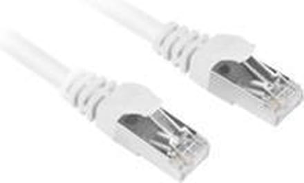 Sharkoon 4044951015030 - Netwerkkabel - RJ45 - 0.25 m - Wit