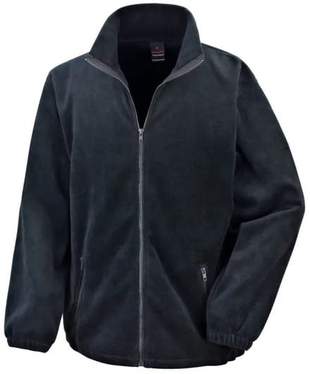 Result Mens Norse Outdoor Fleece Jacket RT220X - Black - M