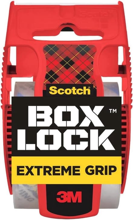 Sterke Verpakkingstape met Dispenser - Extreme Grip voor Verzenddozen