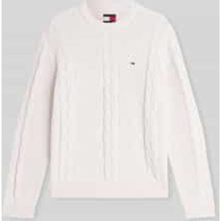 Regular fit pullover van puur katoen met gestikt logo