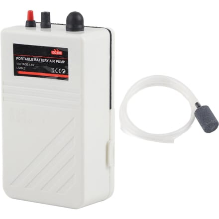Droge Batterij Zuurstofpomp Vissen Zuurstoftoevoer Stroomuitval Noodgeval Buitenluchtpomp Wit white