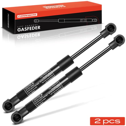 Frankberg 2x Gasveer Klep voor Porsche Boxster 986 Cabriolet 1996-2004