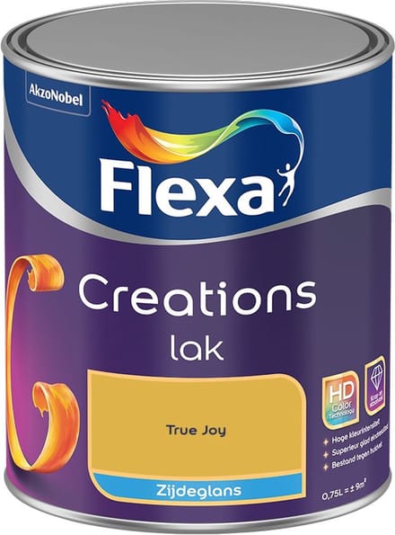 Flexa - Creations Lak Zijdeglans - True Joy - Mengverf - 750 Ml