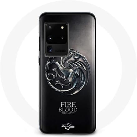 Coque - Game Of Thrones - Samsung Galaxy S20 Ultra - Noir - Rigide - Protection