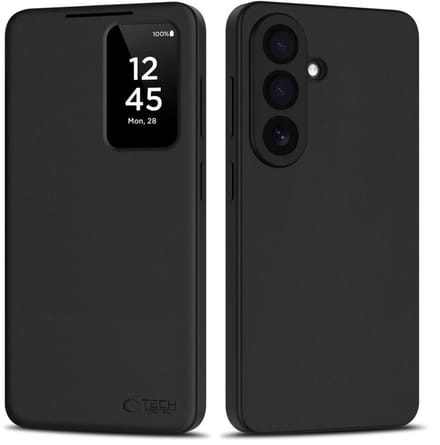 Geschikt voor Samsung Galaxy S26 Plus TECH-PROTECT SMART WALLET - Zwart