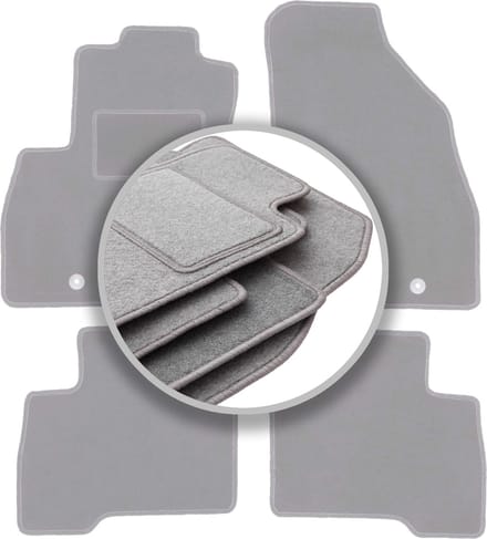 Grijze automatten voor: Fiat Fiorino III combivan (2007-2017)