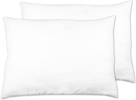 Set van 2 Hoofdkussens 70x90 cm Polyester Anti-Allergie Wasbaar