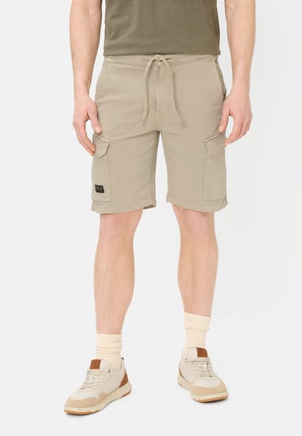 camel active fleXXXactive® Shorts met trekkoord - Maat menswear-30IN - Beige