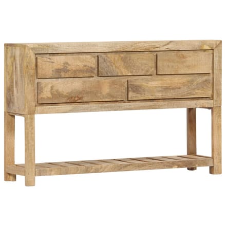 vidaXL - Dressoir - 120x30x75 - cm - massief - mangohout