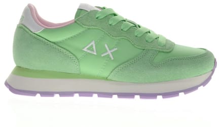 Sun68 -Dames - groen licht - sneakers - maat 41