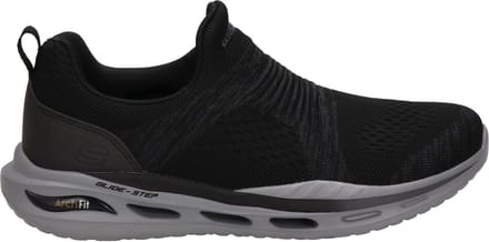 Skechers Arch Fit heren instapper - Zwart - Maat 40