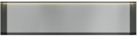 Hotbath &More Inbouwnis - 30 x 120 x 10 cm - Frameless - met LED-verlichting - RVS 316