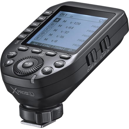 Godox XproIIL 2.4G draadloze flitstriggerzender TTL Autoflash 1/8000s HSS L LCD-scherm Leica