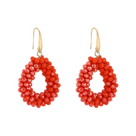 Oorbellen Crystal Summer Glow - Watermelon