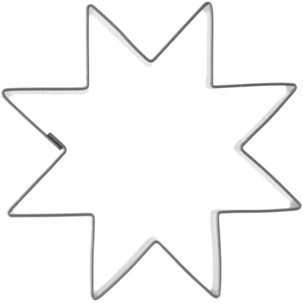 Orion - Bakvorm - Ster - 6 cm - Roestvrij Staal