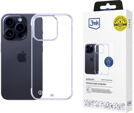 Apple Iphone 16 Pro Max - 3Mk Just20G Doorzichtig Hoesje