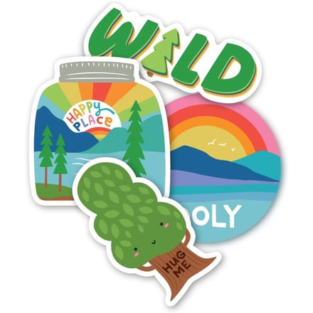 Ooly - Stickiville Stickers: Wild Outdoors - Vinyl (4 Die-Cut)