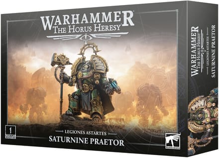 Beeldje Games Workshop Warhammer 30k - Legiones Astartes : Saturnine Praetor