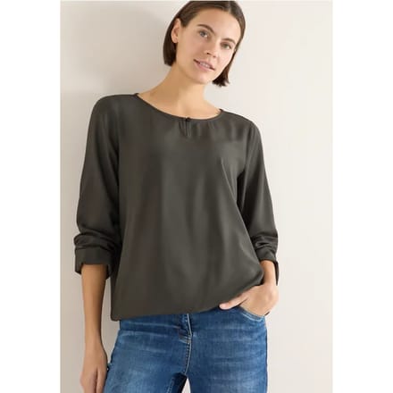 Blouse in effen kleur